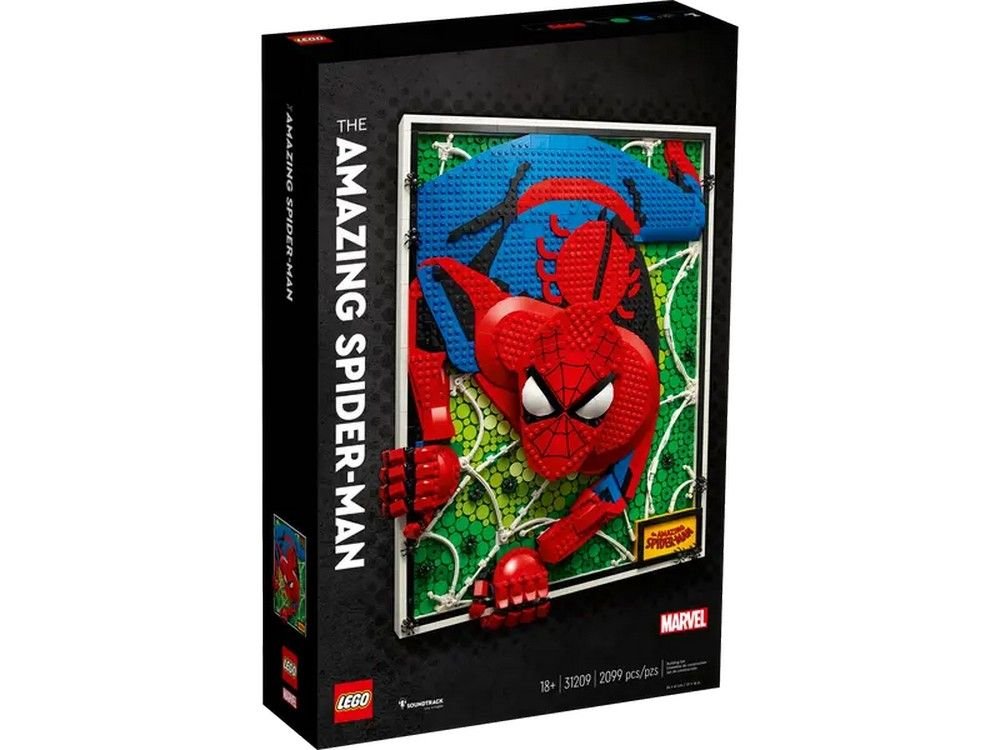 The Amazing Spider-Man LEGO Art 31209