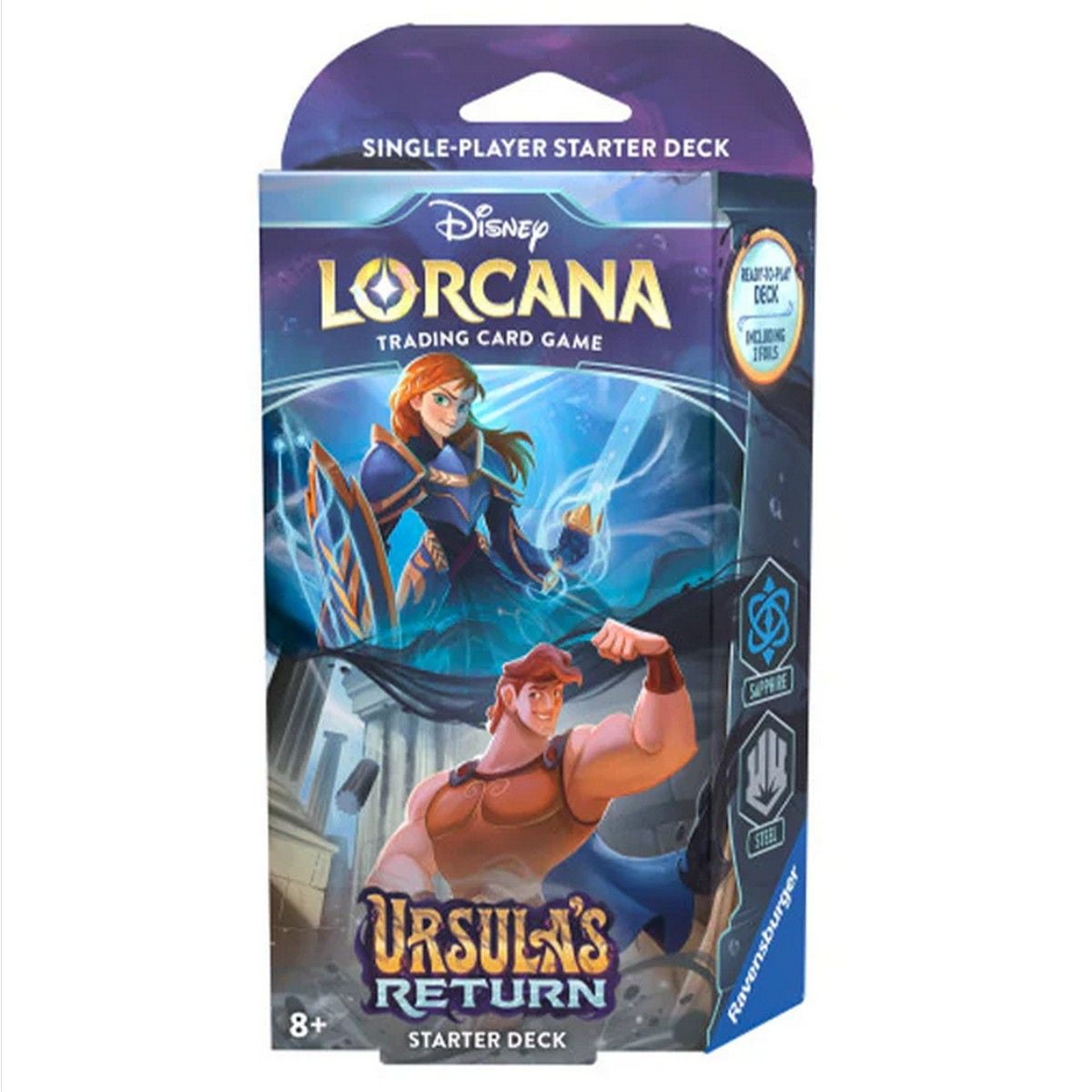 Disney Lorcana: Ursula's Return - Starter Deck - Anna and Hercules