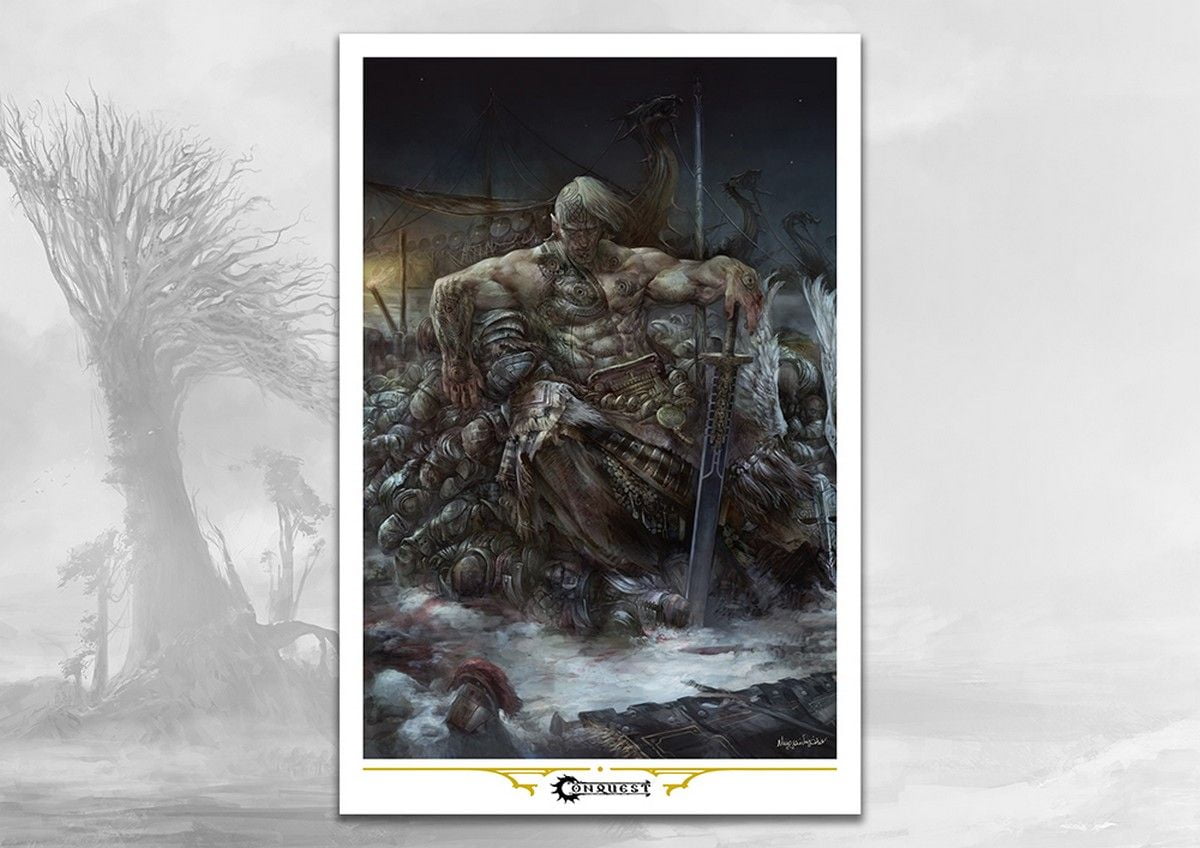 Conquest Iconic Art Print - The Nords Svarthgalm