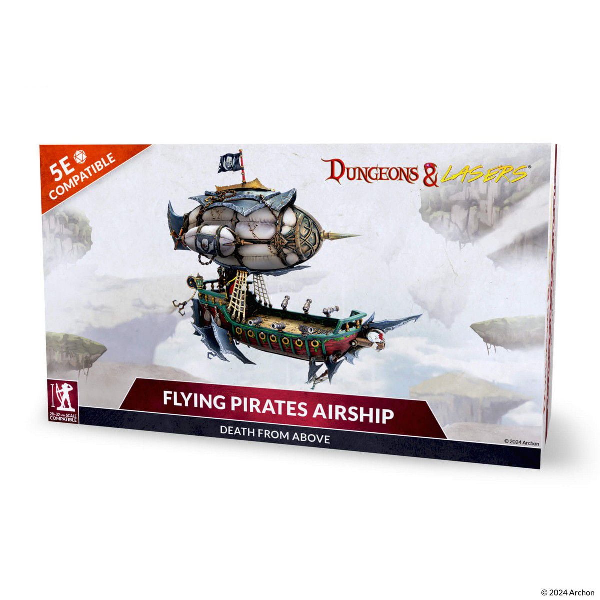 Deuslair: Flying Pirates Airship - Dungeons & Lasers