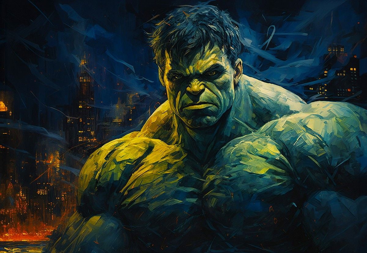 Canvas: Hulk van Goch - 90 x 60 cm