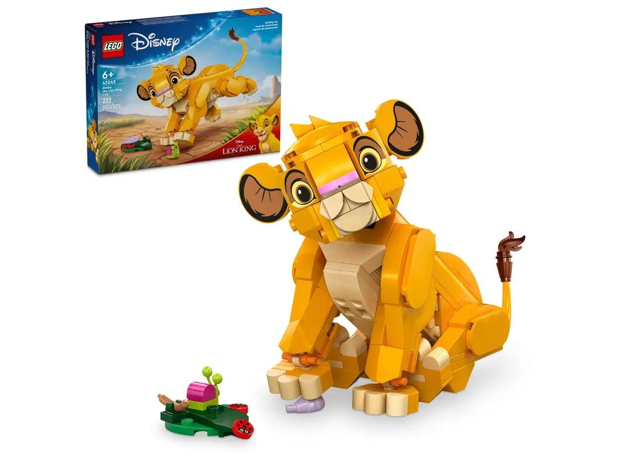 Simba the Lion King Cub LEGO Disney 43243