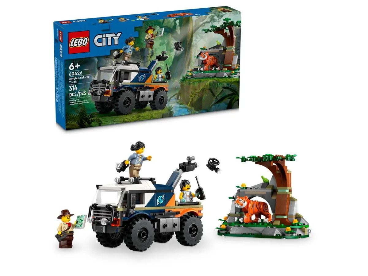 Jungle Explorer Off-Road Truck LEGO City 60426