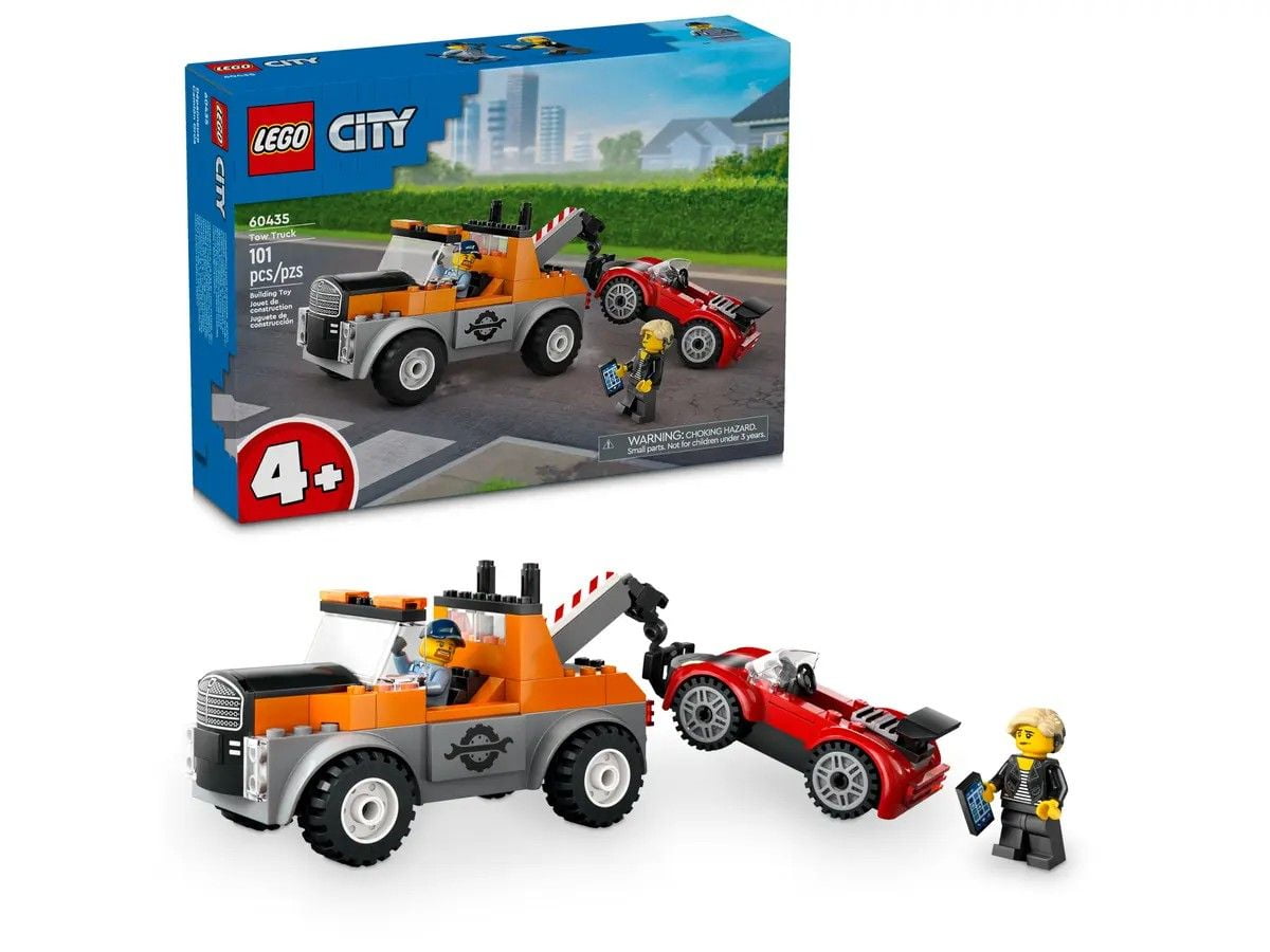 Tow Truck and Sports Car Repair LEGO City 60435