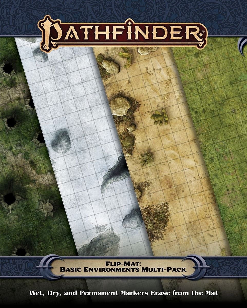 Pathfinder RPG Basic Environments Multi-Pack: Flip-Mat