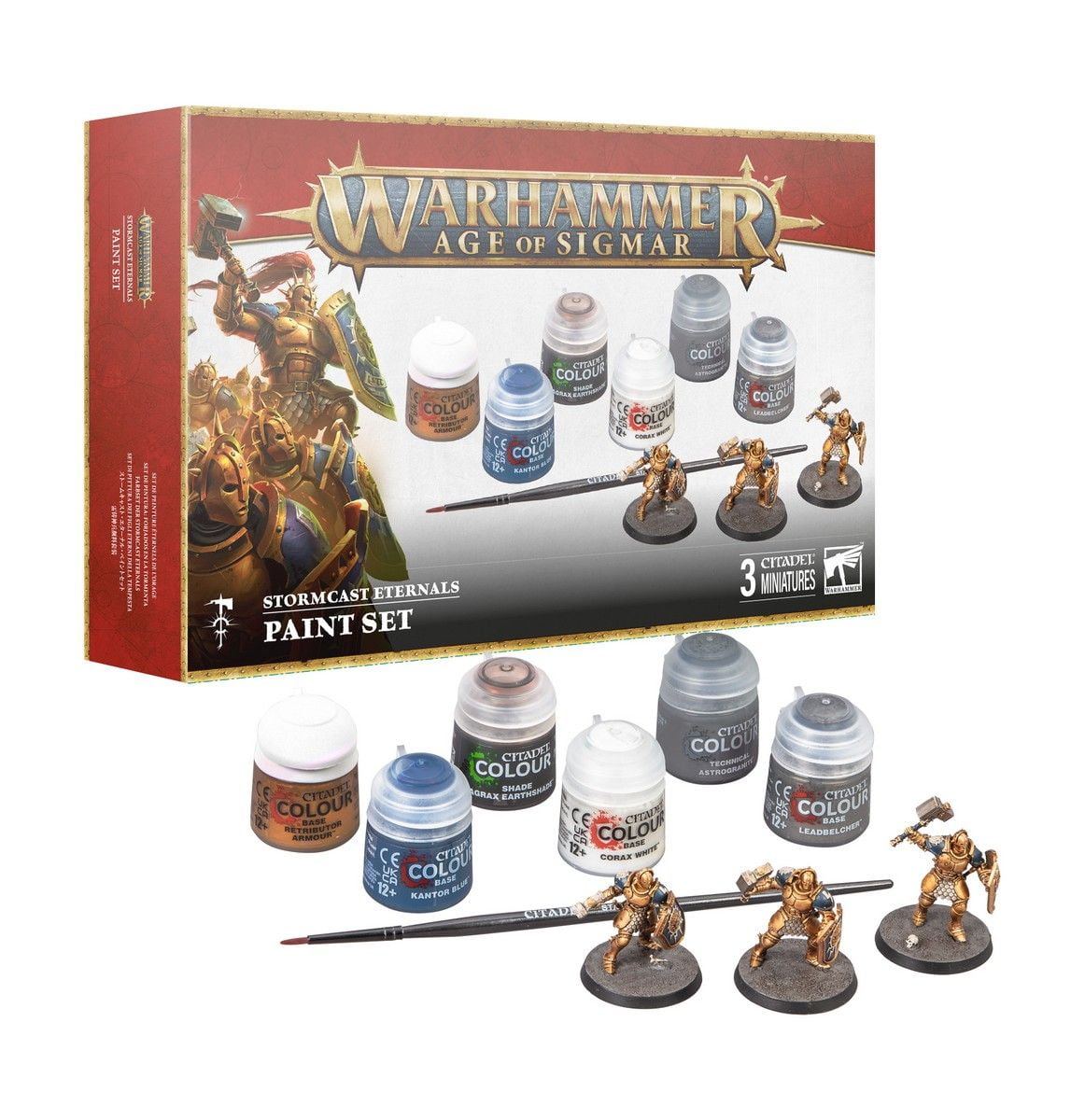 Warhammer Age of Sigmar: Stormcast Eternals + Paint Set