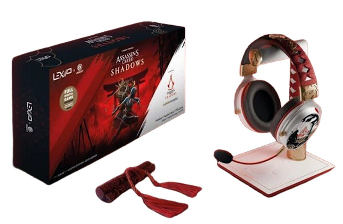 Assassin’s Creed Shadows "mentor" Box - (PS5 Game Key) Headset & Stand - PS5