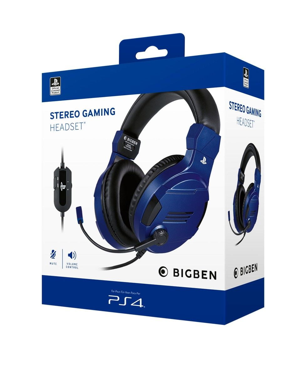 Blue Sony Official Headset