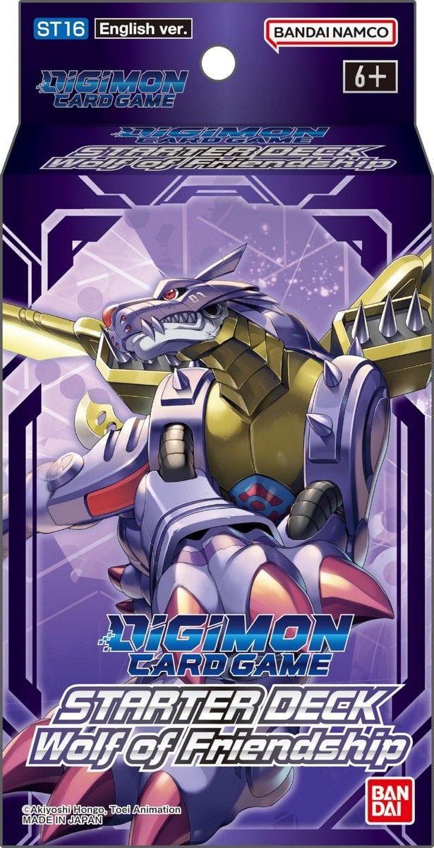 Digimon Card Game: Wolf of Friendship [ST16] - Starter Deck