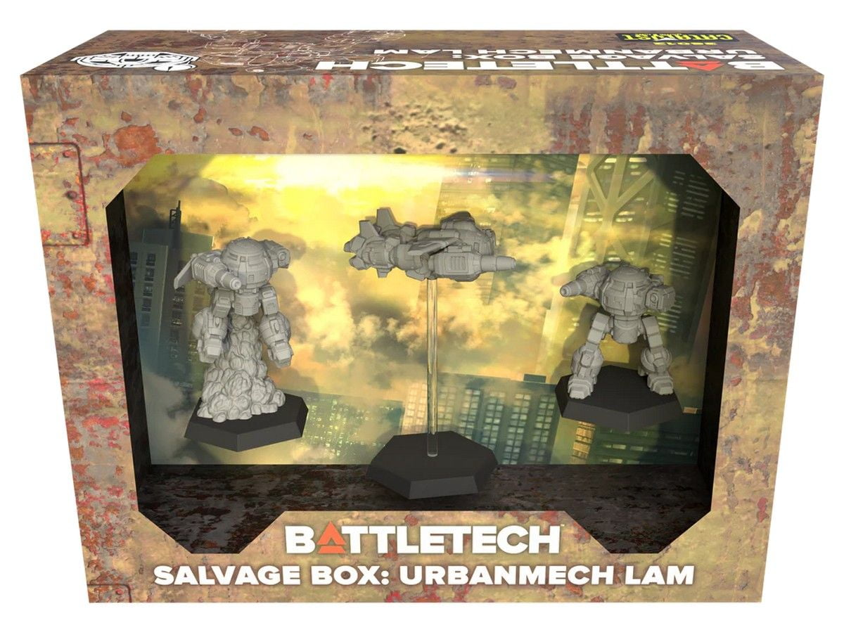 BattleTech Salvage Box: UrbanMech LAM