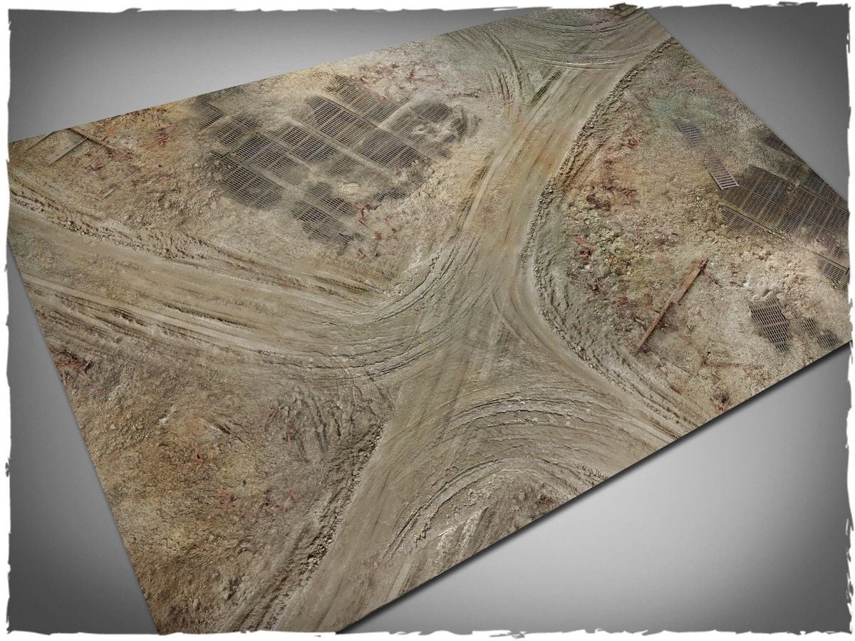 22in x 30in, Ash wasteland Theme Mousepad Games Mat