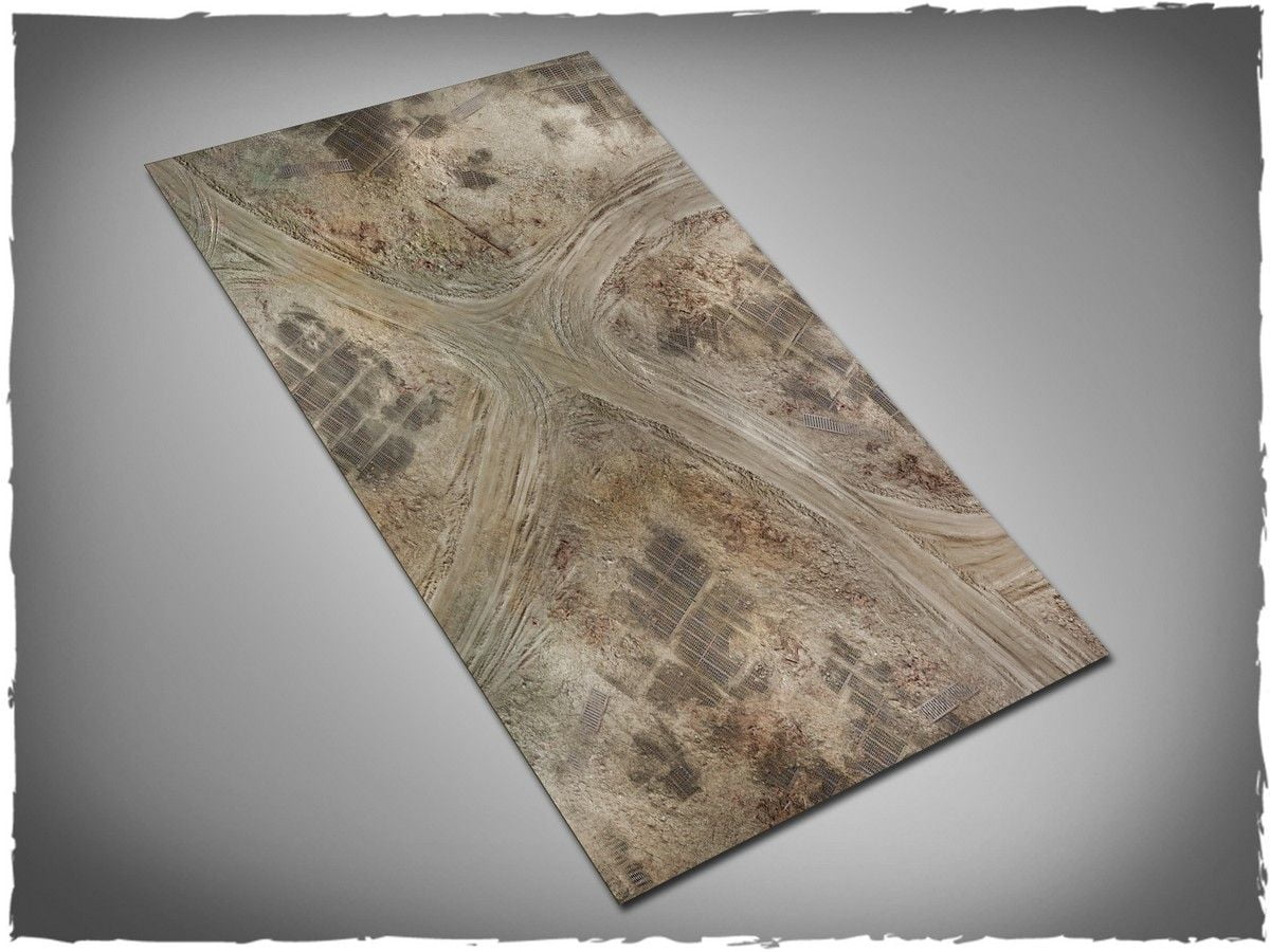 44in x 30in, Ash wasteland Theme Mousepad Games Mat