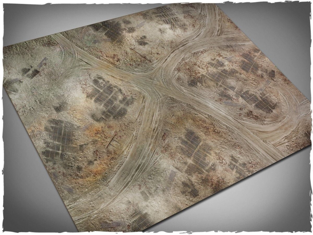 44in x 60in, Ash wasteland Theme Mousepad Games Mat