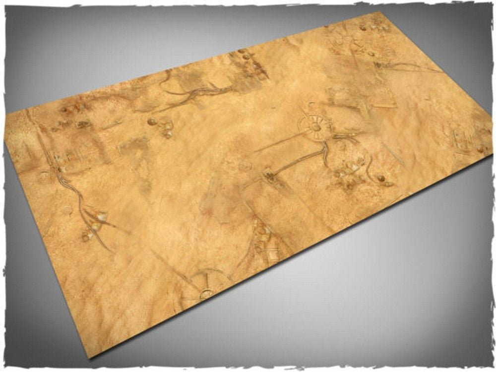 3ft x 6ft, Desert City Theme Mousepad Games Mat