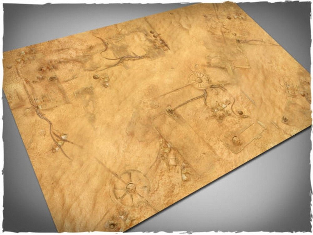 4ft x 6ft, Desert City Theme Cloth Games Mat