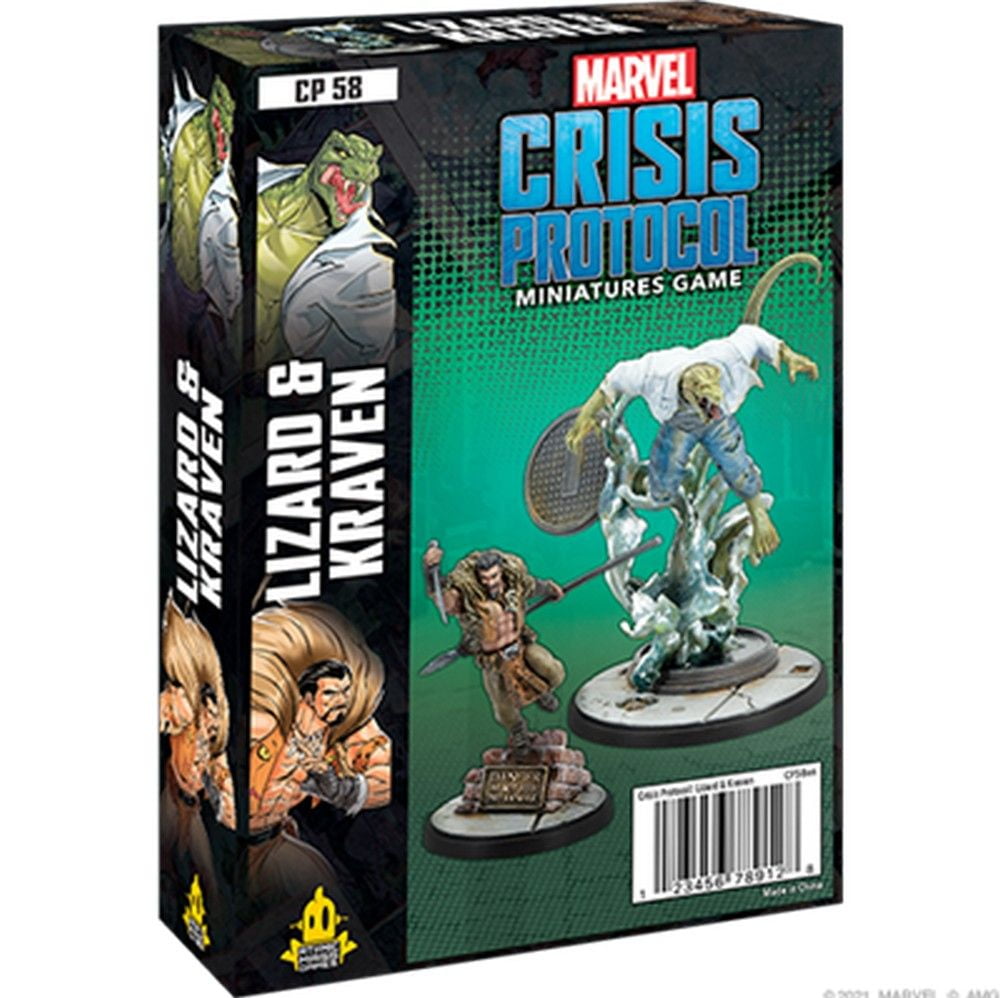 Marvel: Crisis Protocol - Lizard and Kraven