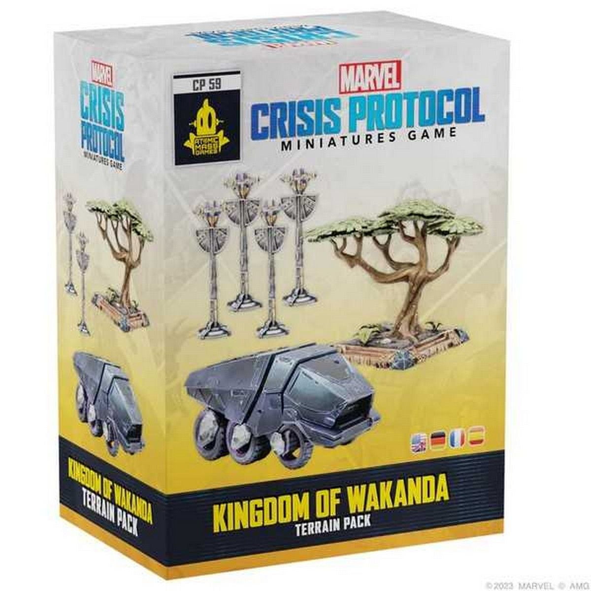 Marvel: Crisis Protocol - Kingdom Of Wakanda - Terrain Pack