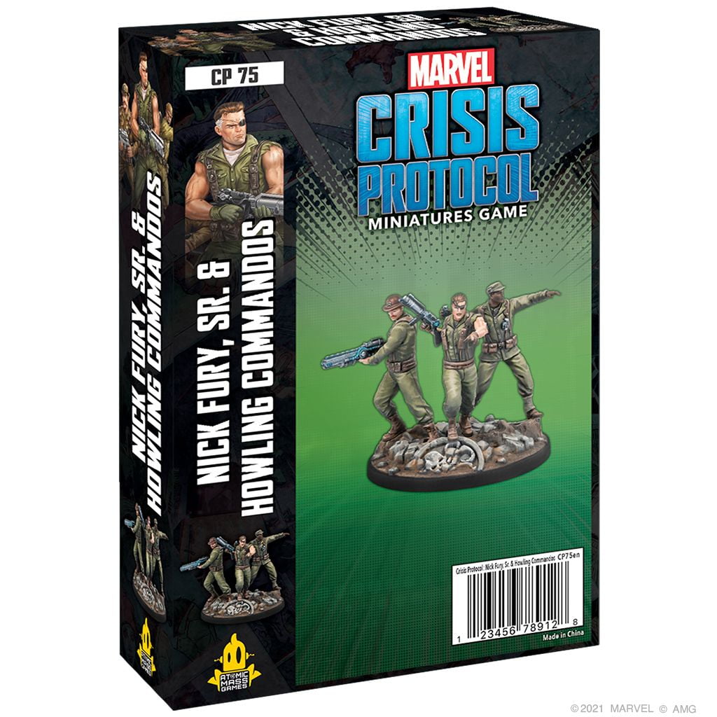 Marvel: Crisis Protocol - Nick Fury Sr and Howling Commandos