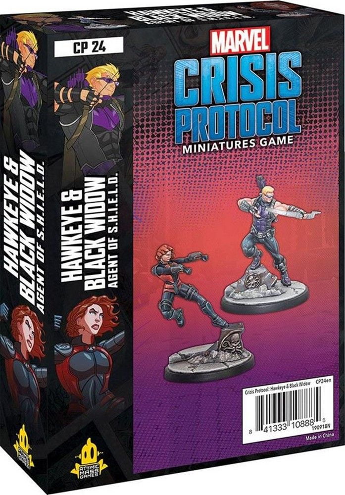 Marvel: Crisis Protocol - Black Widow and Hawkeye