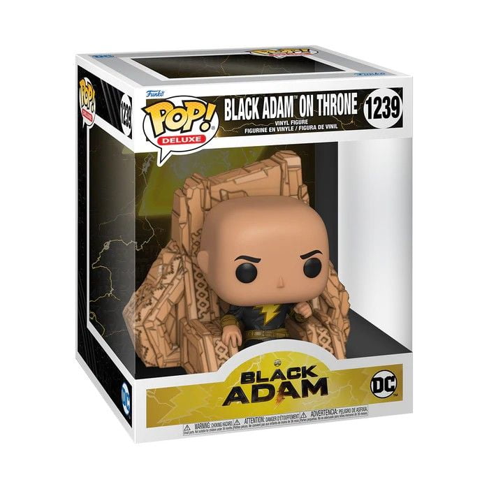 POP Deluxe: Black Adam - Black Adam on Throne