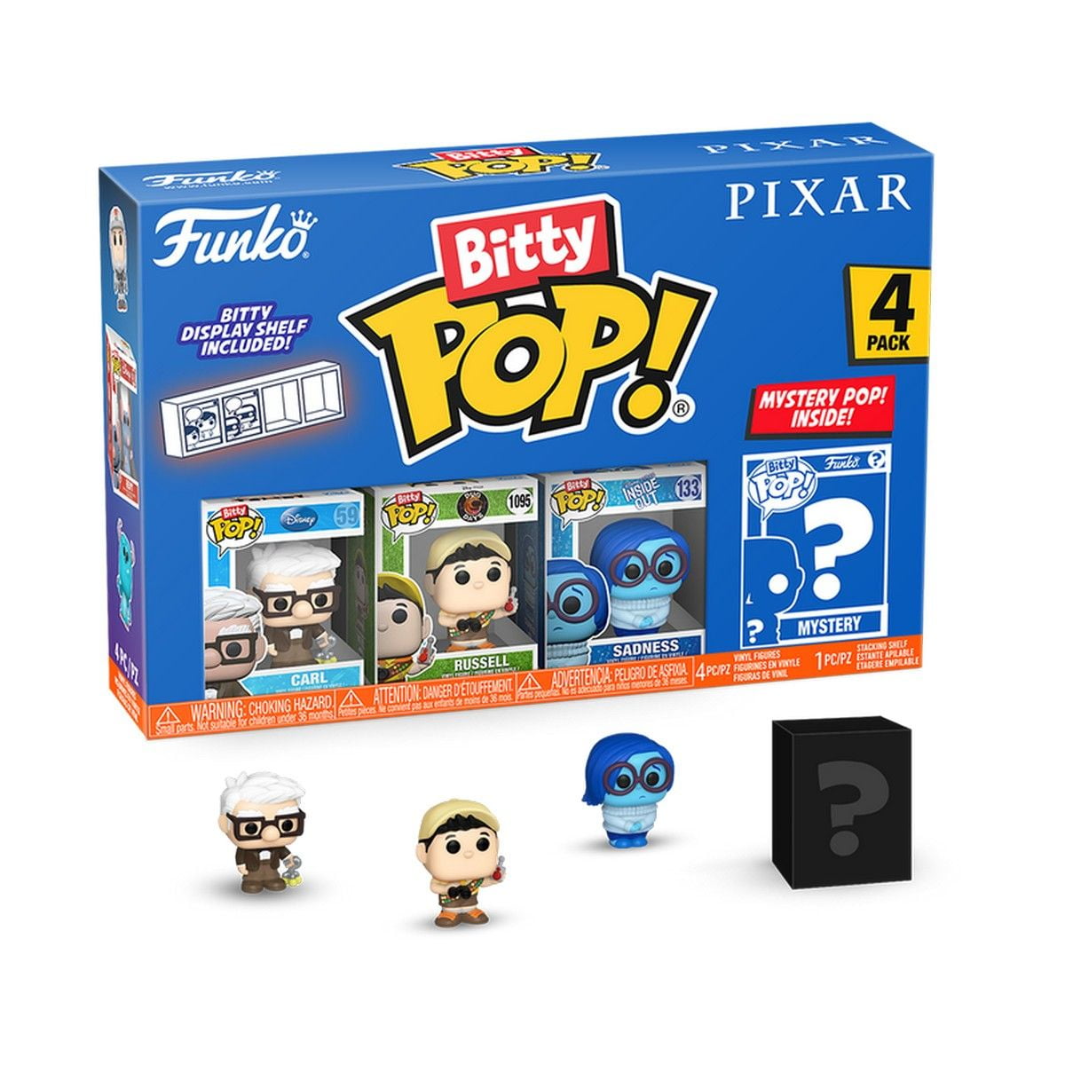 UP - Pixar - Funko Bitty POP! (4PK)