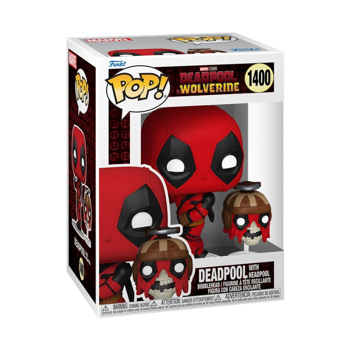 Deadpool with Headpool - Deadpool & Wolverine - Funko POP! Buddy (1400)