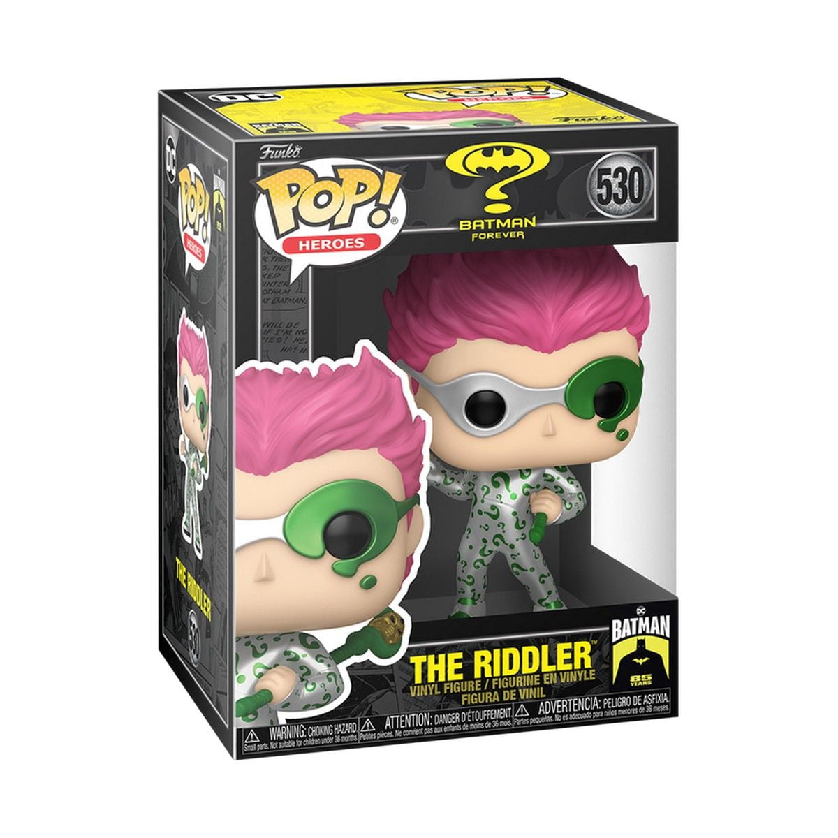 The Riddler (Metallic) - Batman Forever - Funko POP! Movies (530)