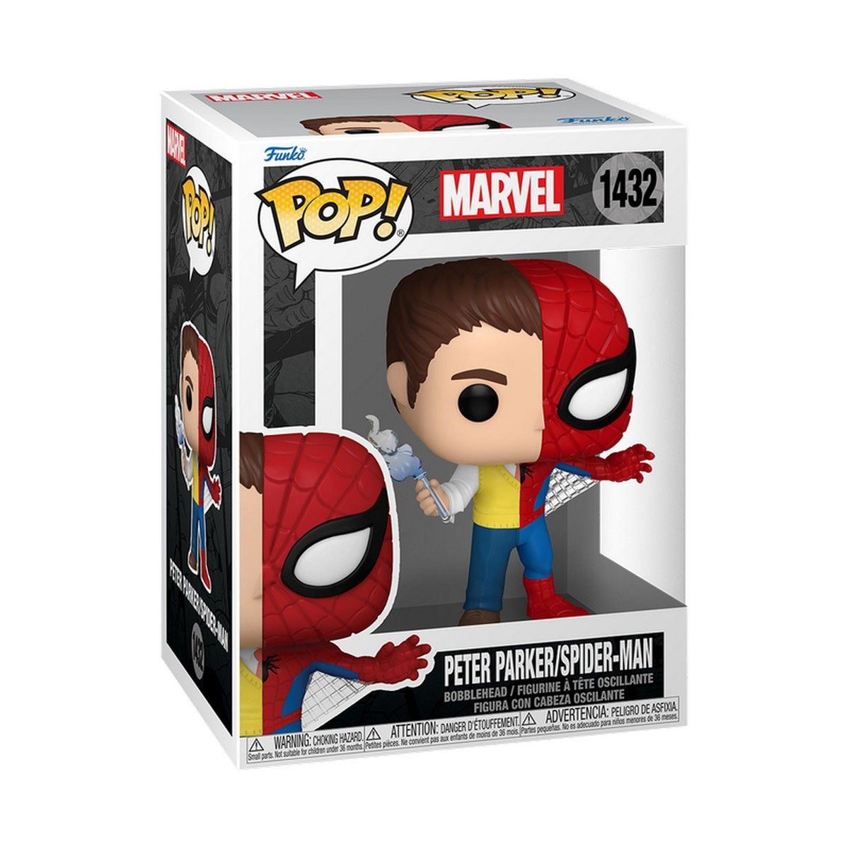 Peter Parker / Spider-Man - Marvel Comics - Funko POP! Marvel (1432)