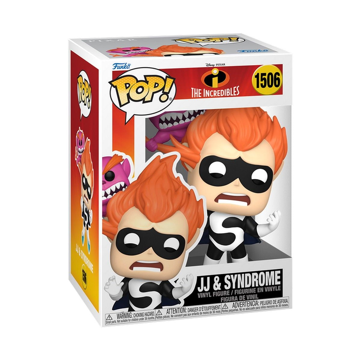 JJ & Syndrome - Incredibles 20th Anniversary - Funko POP! Disney (1506)