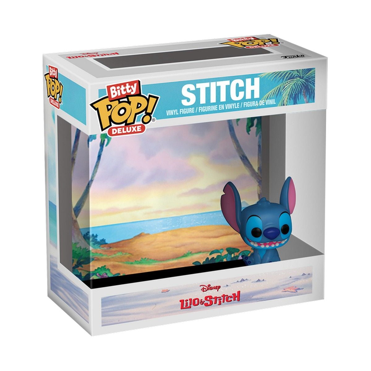 Stitch at Beach - Disney - Funko Bitty POP Deluxe