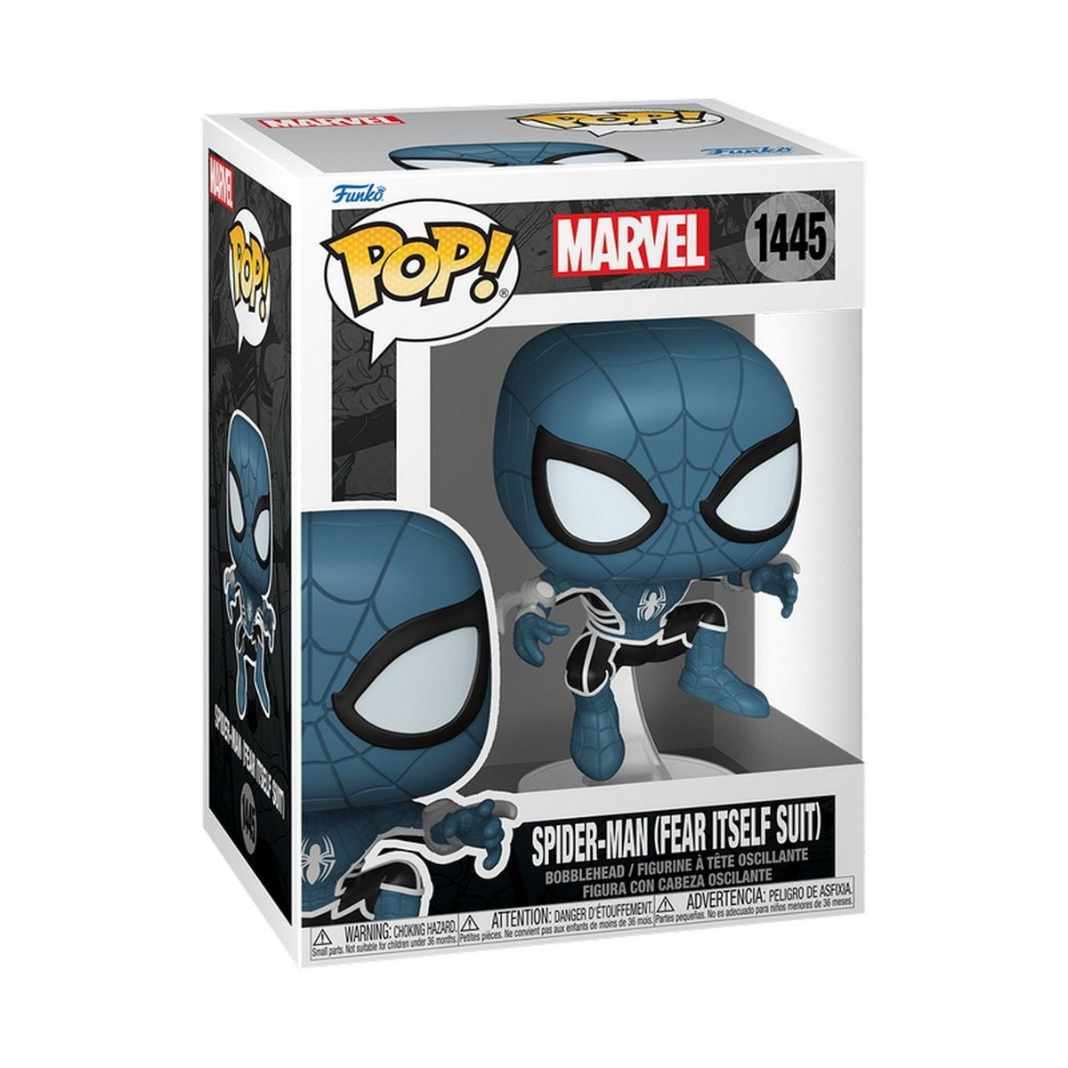 Spider-Man (Fear Itself Suit) (Glow) - Marvel Comics - Funko POP! Marvel (1445)