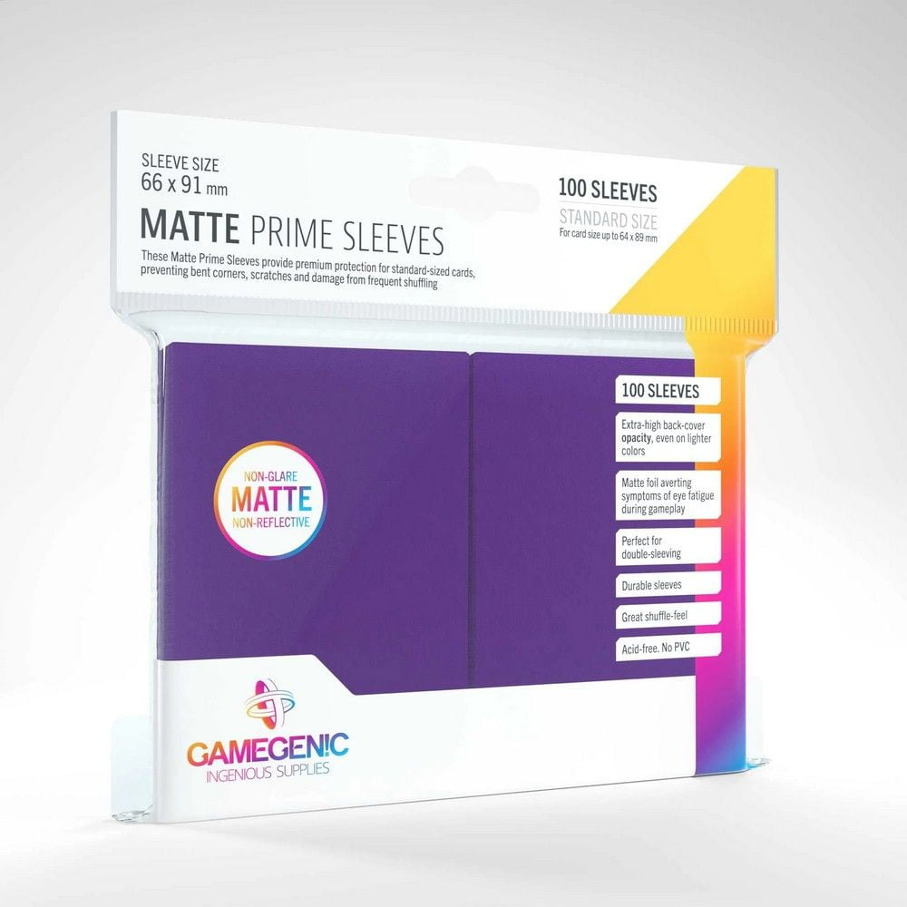 Gamegenic: Matte Prime Sleeves - Purple (100)