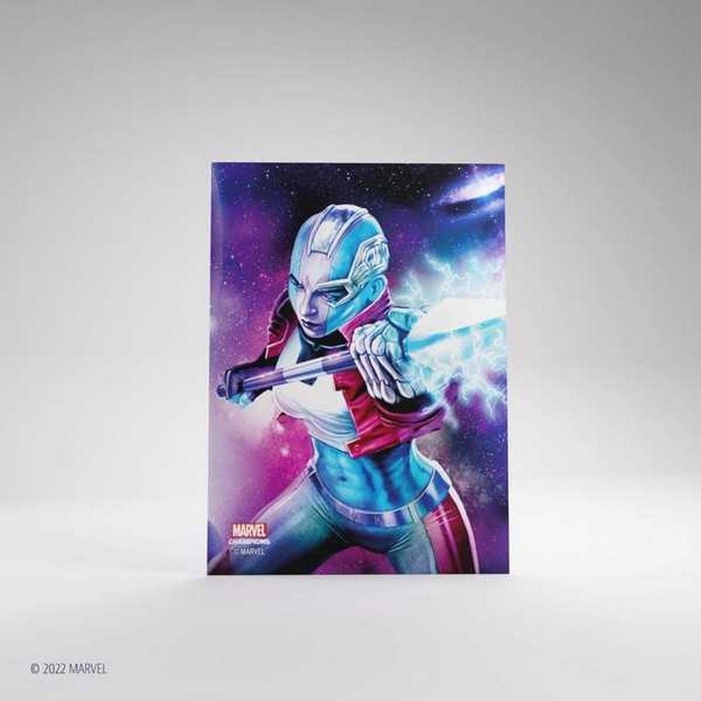 Gamegenic: Marvel Champions Fine Art Sleeves - Nebula