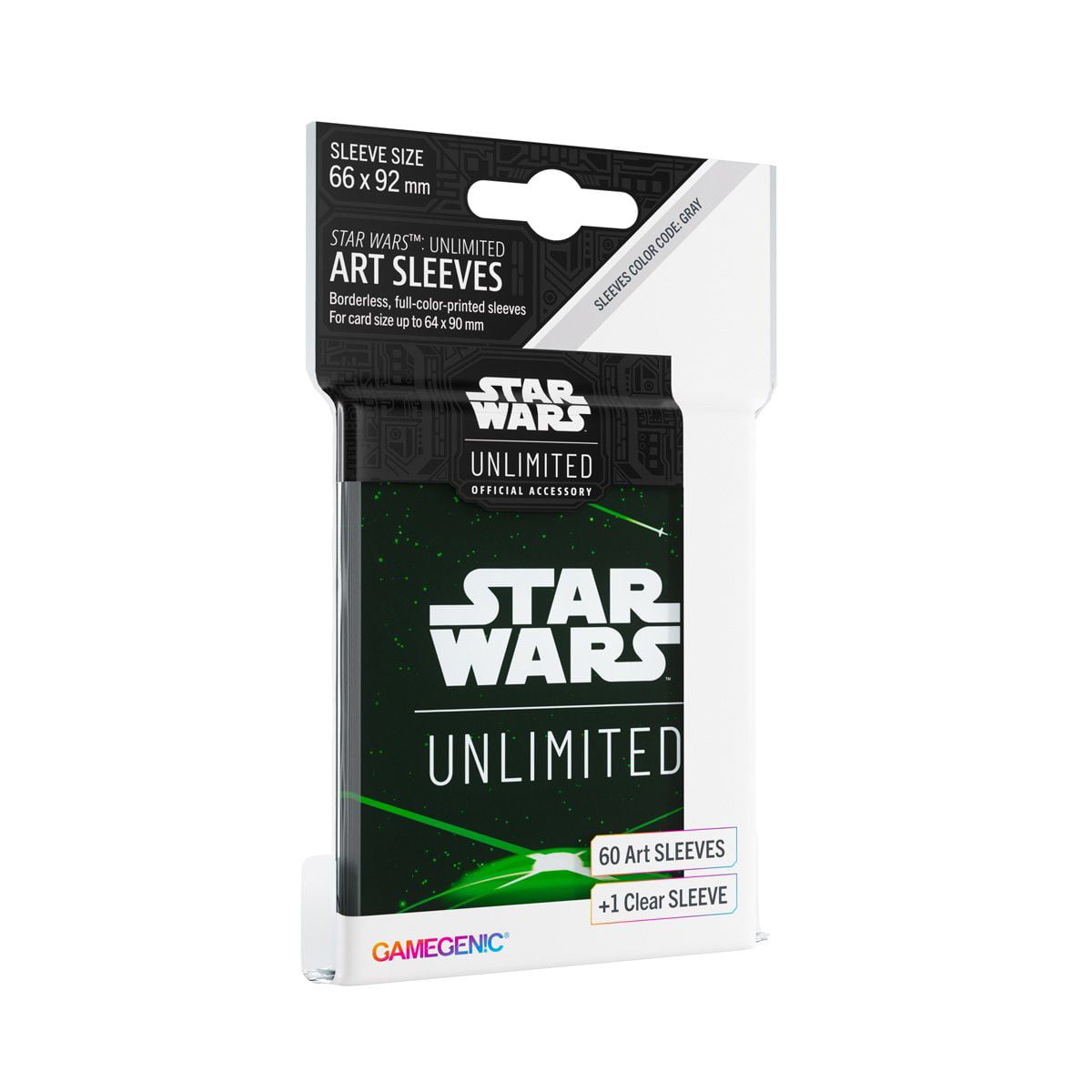 Gamegenic Star Wars: Unlimited Art Sleeves - Space Green