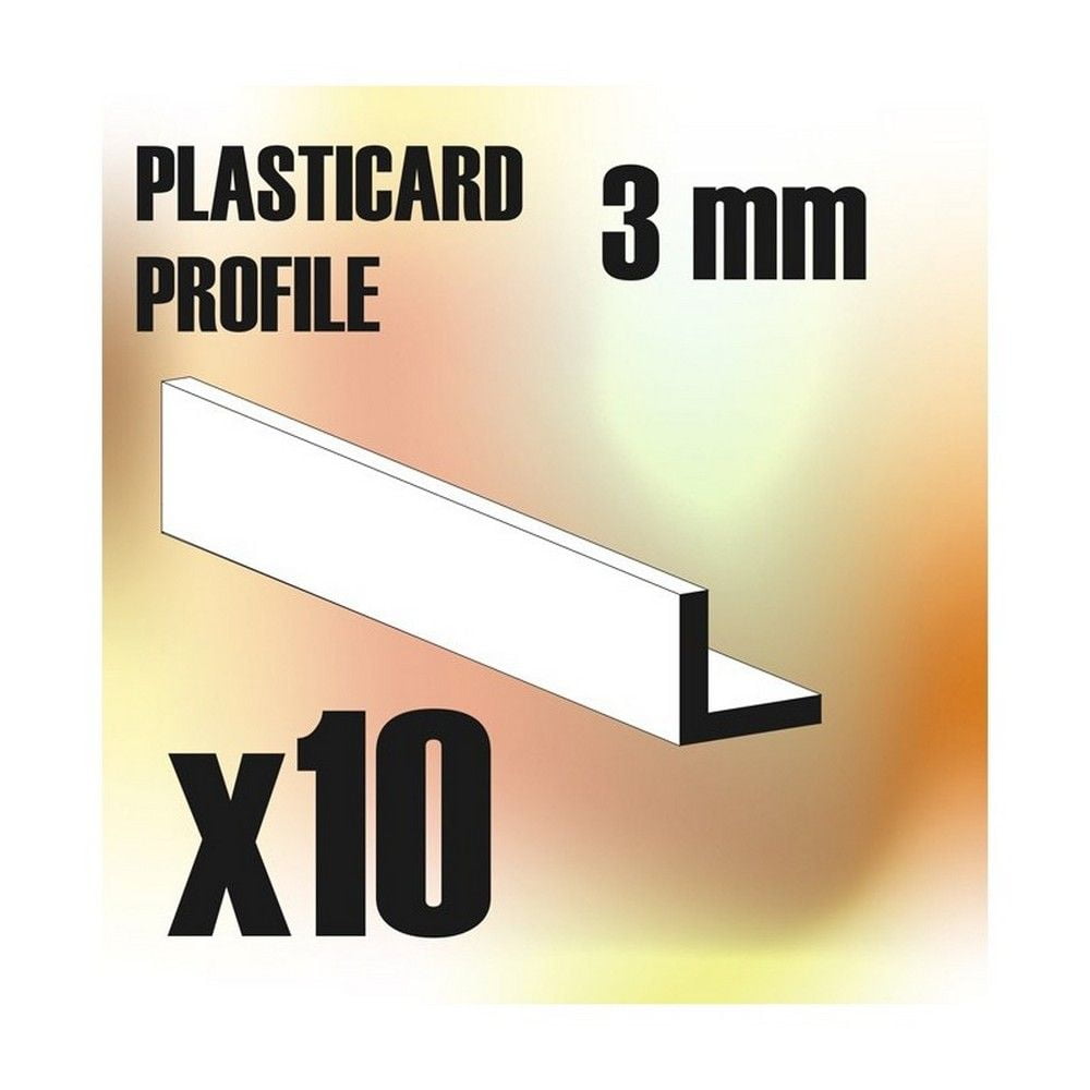 ABS Plasticard - Profile Angle-L 3mm