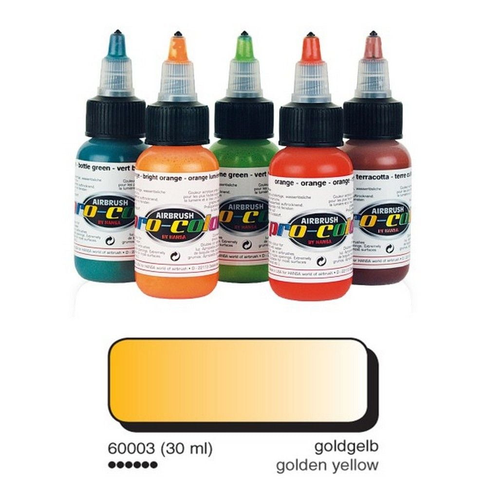 Pro-Colour - Opaque Golden Yellow 30ml