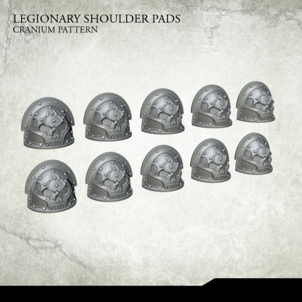 Legionary Shoulder Pads: Cranium Pattern