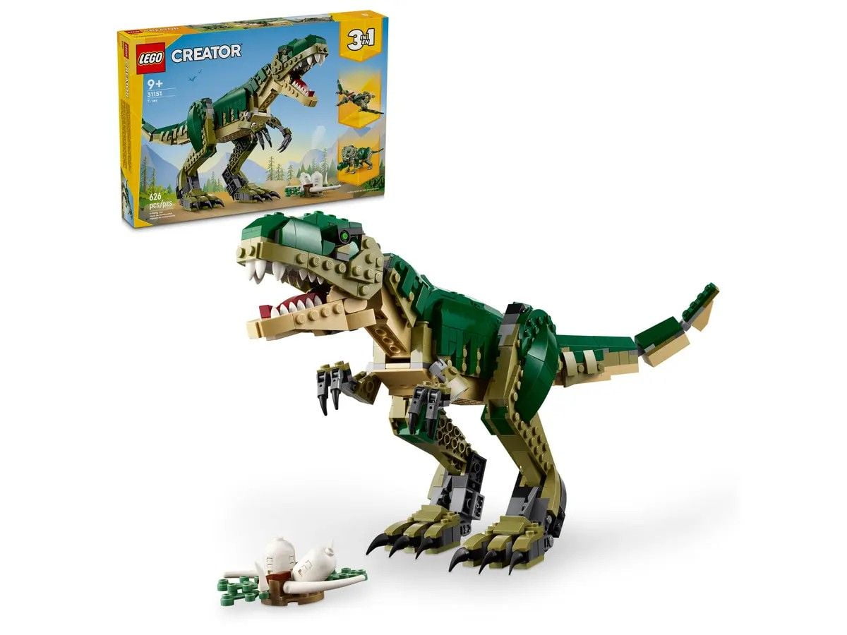T. rex LEGO Creator 3-in-1 31151