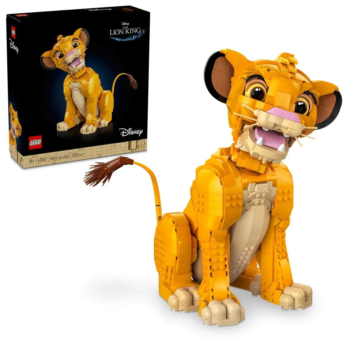 Young Simba the Lion King LEGO Disney 43247
