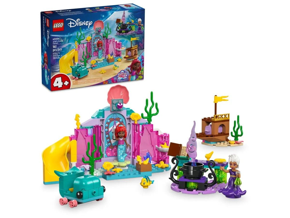 Ariel's Crystal Cavern LEGO Disney 43254