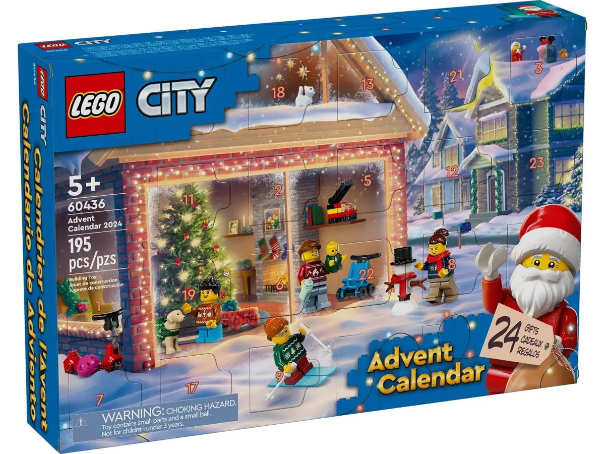 City Advent Calendar 2024 LEGO Seasonal 60436