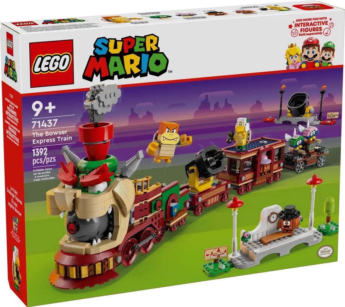 The Bowser Express Train LEGO Super Mario 71437