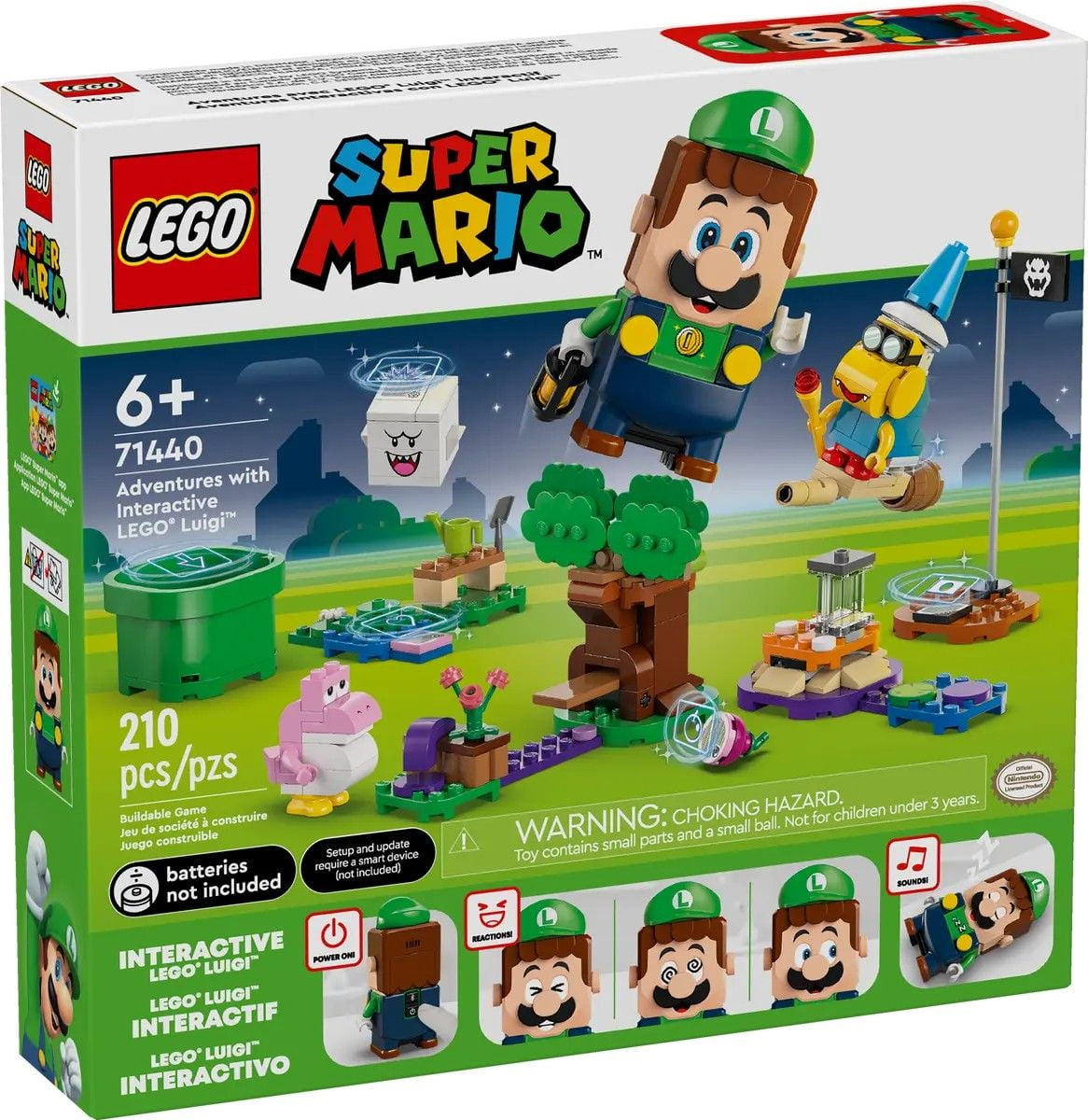 Adventures with Interactive LEGO Luigi LEGO Super Mario 71440