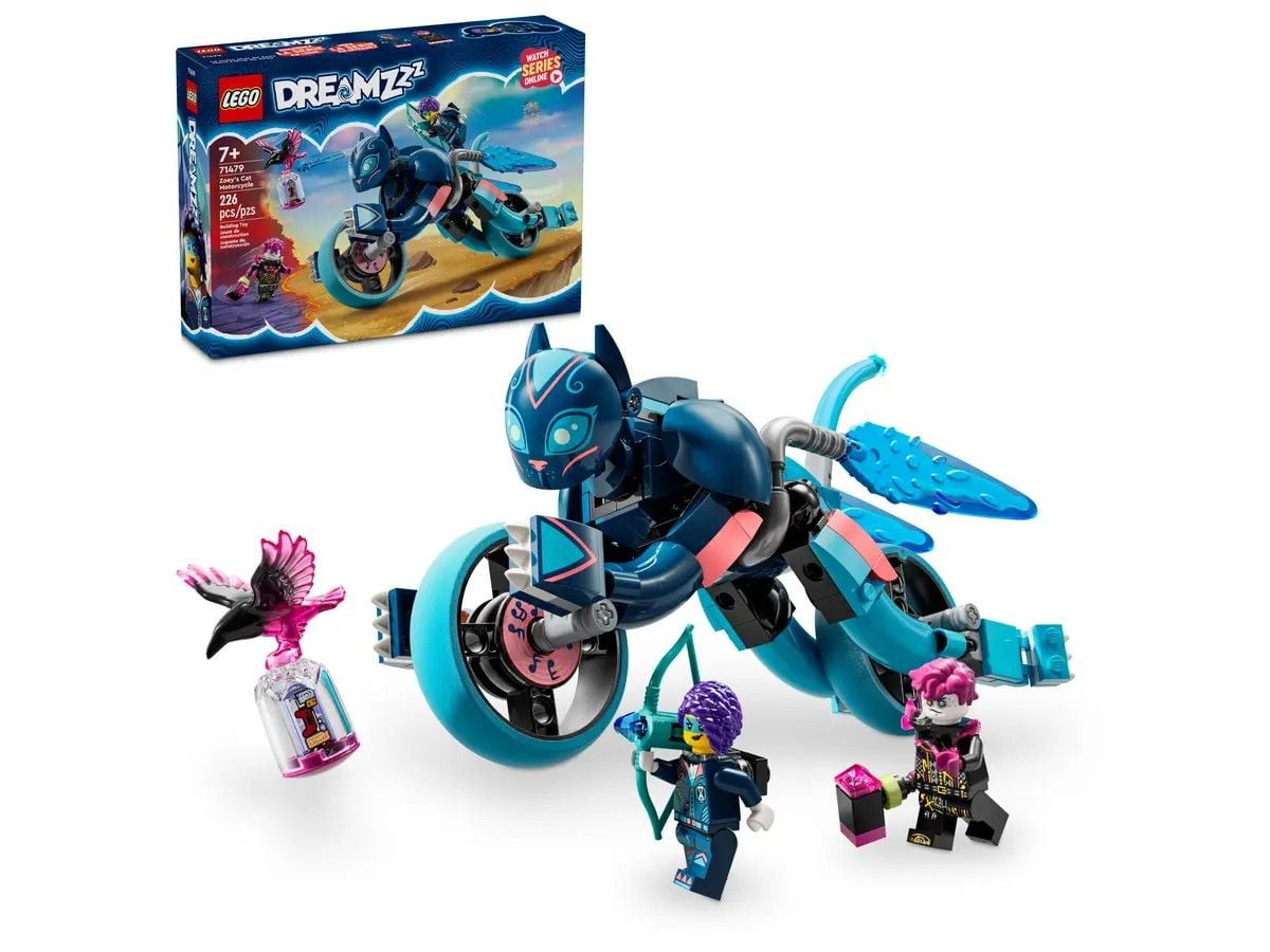 Zoey's Cat Motorcycle LEGO DREAMZZZ 71479