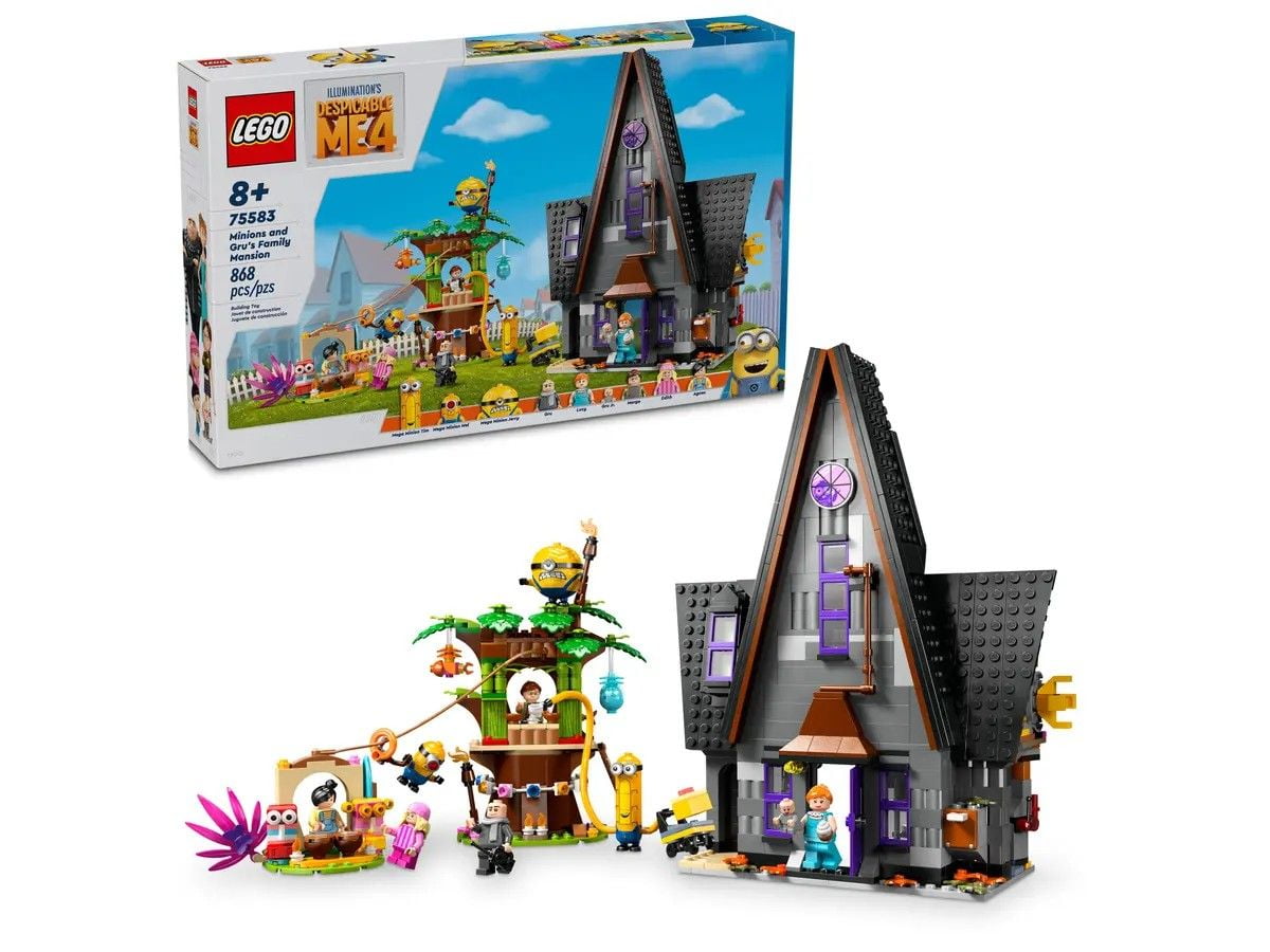 Minions and Gru's Family Mansion LEGO Minions 75583