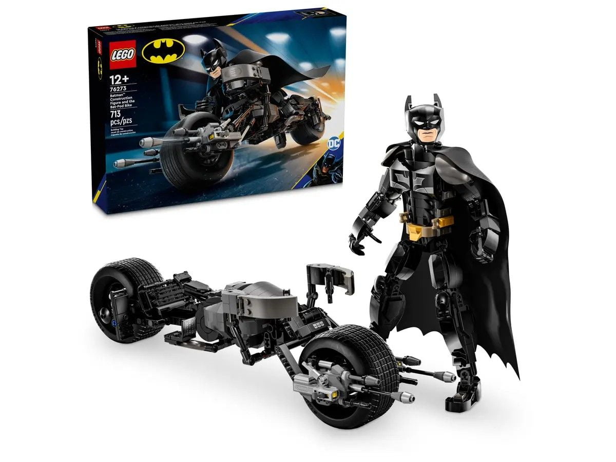 Batman Construction Figure and the Bat-Pod Bike LEGO DC Super Heroes 76273