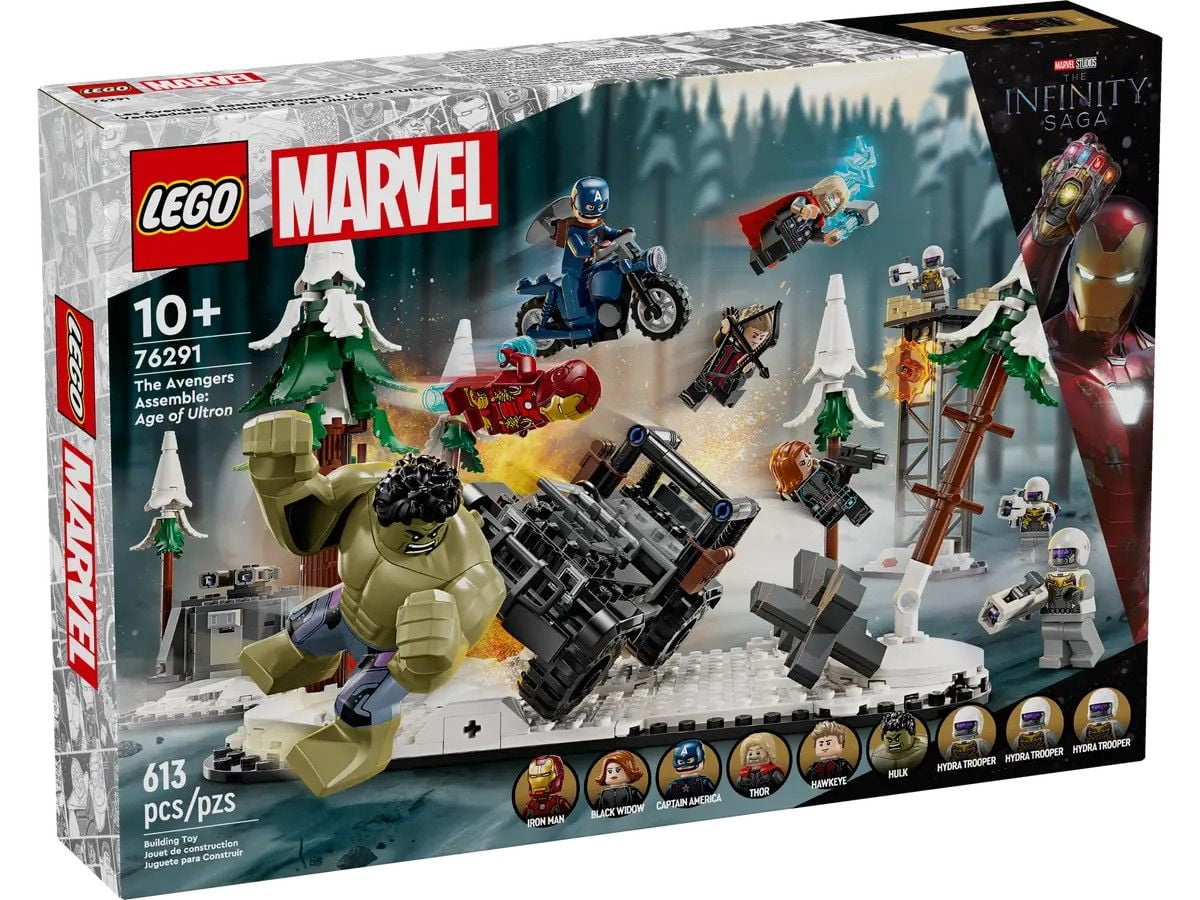 The Avengers Assemble: Age of Ultron LEGO Marvel 76291