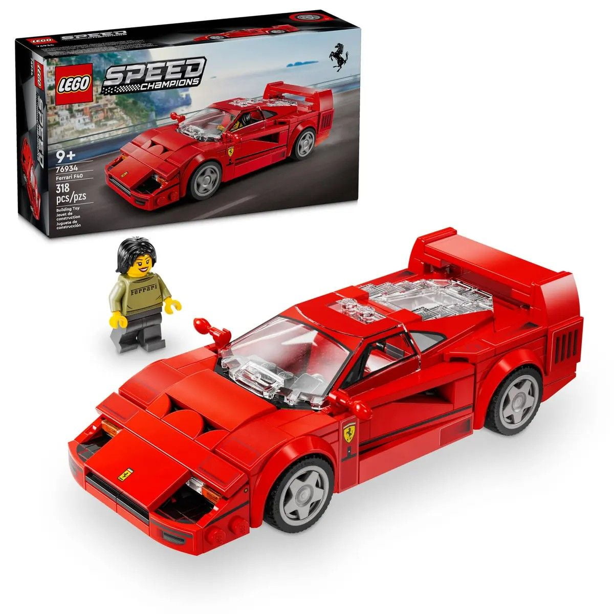 Ferrari F40 Supercar LEGO Speed Champions 76934