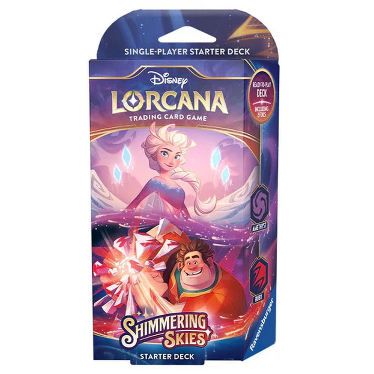 Disney Lorcana: Shimmering Skies - Starter Deck - Elsa and Ralph