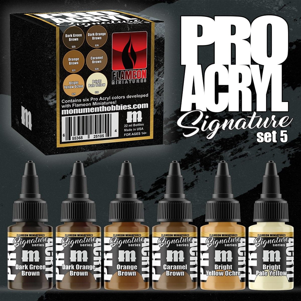 Pro Acryl Signature - Flameon Signature Set - 6 Colors